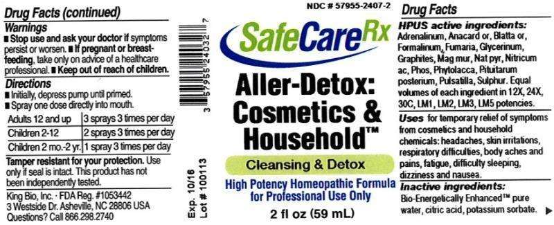 Aller-Detox Cosmetics and Household